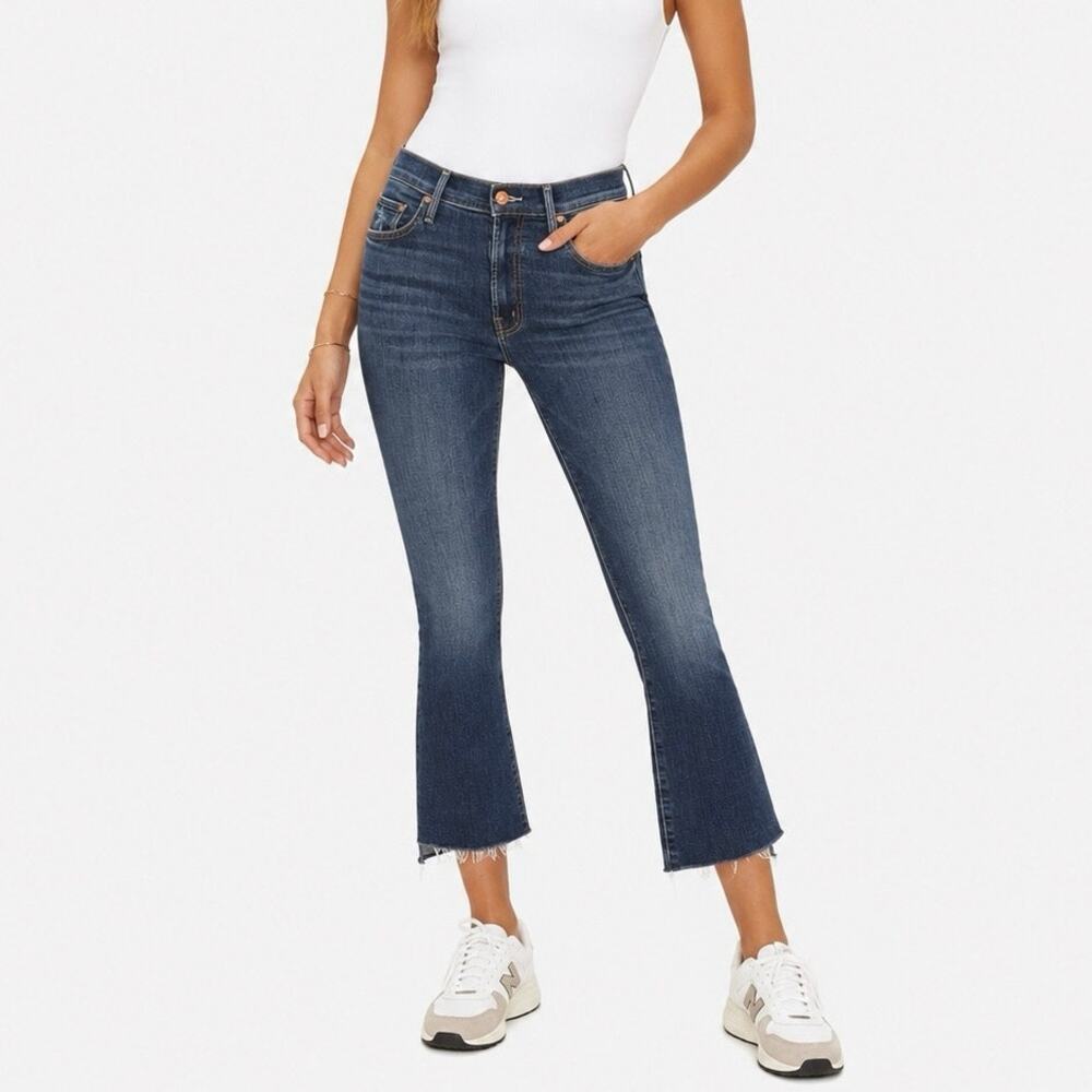 Mother Insider Crop Step Fray size 26 Sweet And Sassy Jeans